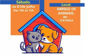 2º FEIRINHA DE ADOÇÃO ANIMAL