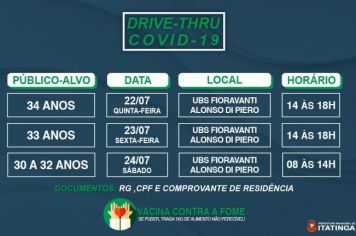 VACINAÇÃO CONTRA COVID-19