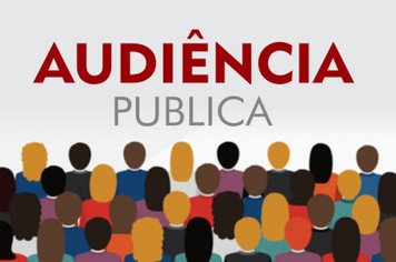 AUDIÊNCIA PÚBLICA - 30/09