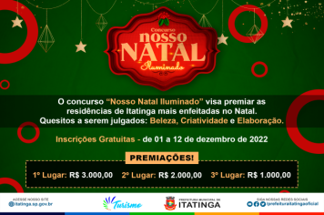 CONCURSO “NOSSO NATAL ILUMINADO”