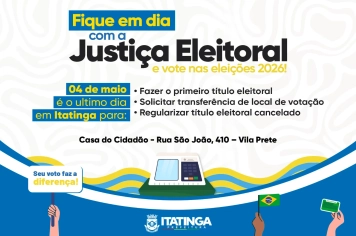 FIQUE EM DIA COM A JUSTIÇA ELEITORAL 