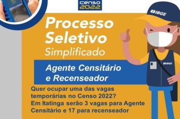 PROCESSO SELETIVO SIMPLIFICADO IBGE 