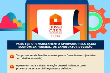 CDHU Vila dos Servidores - Período de Inscrições