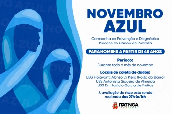NOVEMBRO AZUL