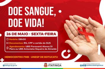 DOAÇÃO DE SANGUE!