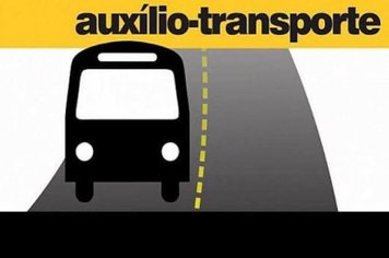 Recebimento dos comprovantes - Auxílio Transporte