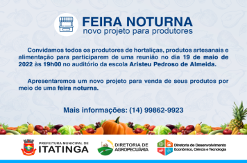 FEIRA NOTURNA EM ITATINGA 