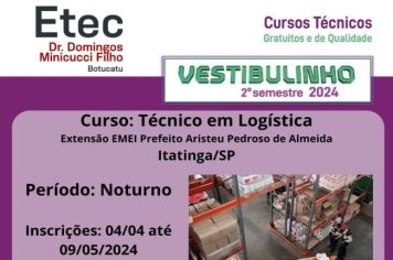 CURSO: TÉCNICO EM LOGÍSTICA