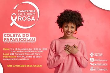 VEM AÍ A CAMPANHA OUTUBRO ROSA!