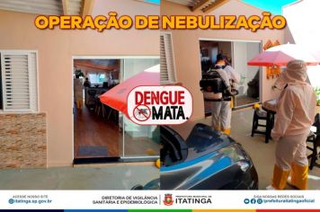 NEBULIZAÇÃO NA VILA NOVA ITATINGA