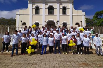 Primeira caminhada dos idosos