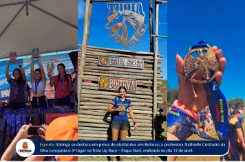ITATINGA TEM DESTAQUE EM PROVA DE OBSTÁCULOS EM BOITUVA
