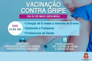 VACINAÇÃO CONTRA GRIPE! 