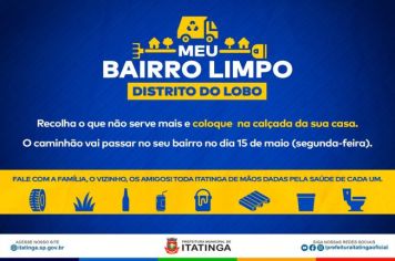 CAMPANHA BAIRRO LIMPO