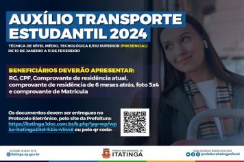 AUXÍLIO TRANSPORTE 2024