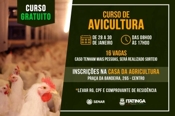 Curso de Avicultura Básica