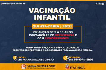 VACINAÇÃO INFANTIL