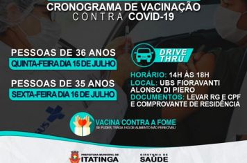 VACINAÇÃO CONTRA COVID-19 