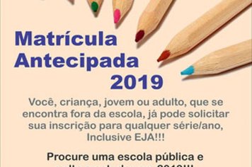 Matrículas 2019