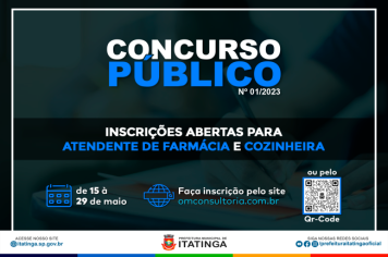 CONCURSO PÚBLICO Nº 01/2023