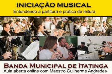 VEM AI A 2° AULA ABERTA DA BANDA MUNICIPAL 