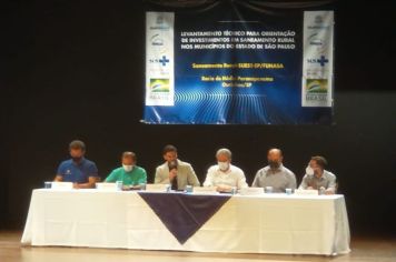 LEVANTAMENTO TÉCNICO PARA ORIENTAÇÃO DE INVESTIMENTO EM SANEAMENTO RURAL NOS MUNICÍPIOS DO ESTADO DE SÃO PAULO