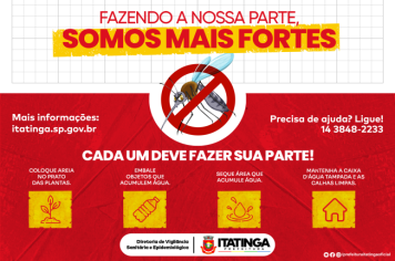 FAZENDO A NOSSA PARTE, SOMOS MAIS FORTES!