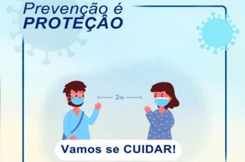 Pedimos a população, RESPEITEM as medidas de prevenção.