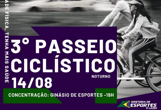 3º Passeio Ciclístico Noturno