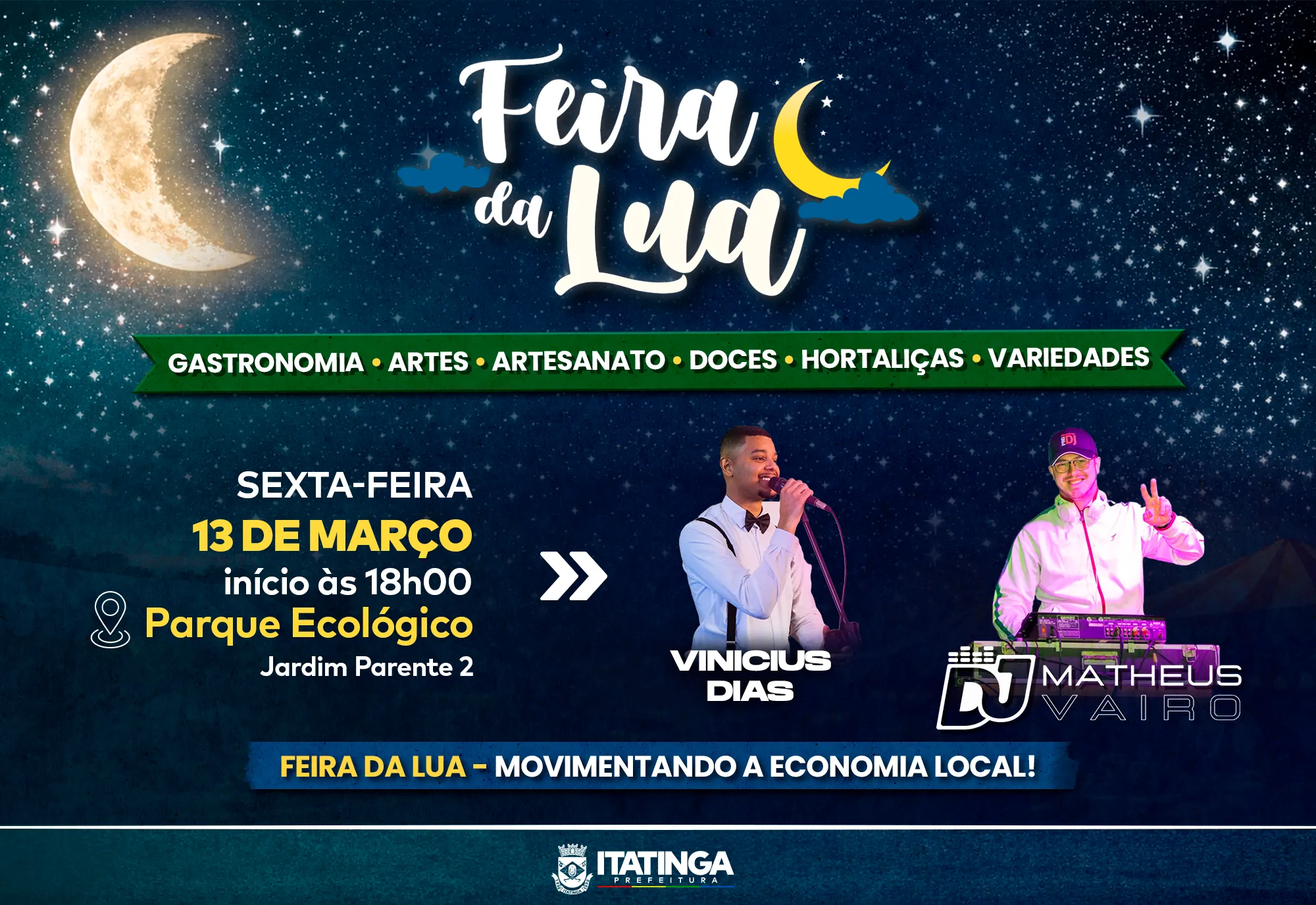 Feira da Lua – 13 de março