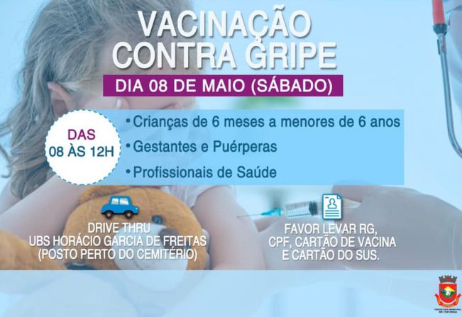 VACINAÇÃO CONTRA GRIPE!