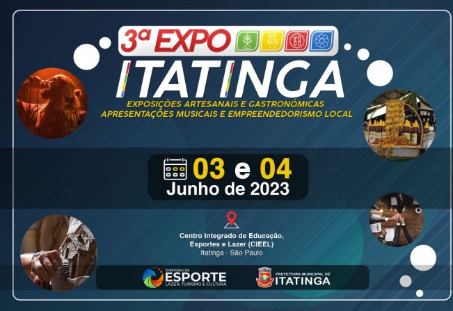 VEM AÍ, 3ª EXPO ITATINGA