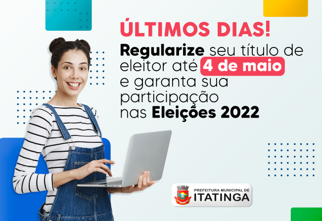 ÚLTIMOS DIAS PARA REGULARIZAR SEU TÍTULO!