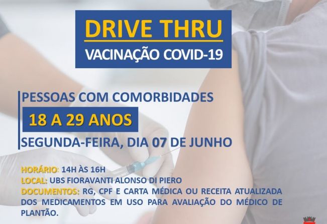 VACINAÇÃO PESSOAS COM COMORBIDADES - COVID-19