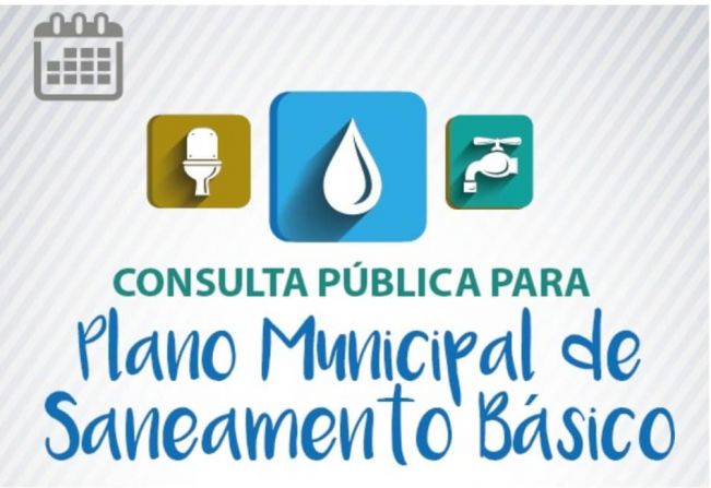 Consulta Pública para Plano Municipal de Saneamento Básico