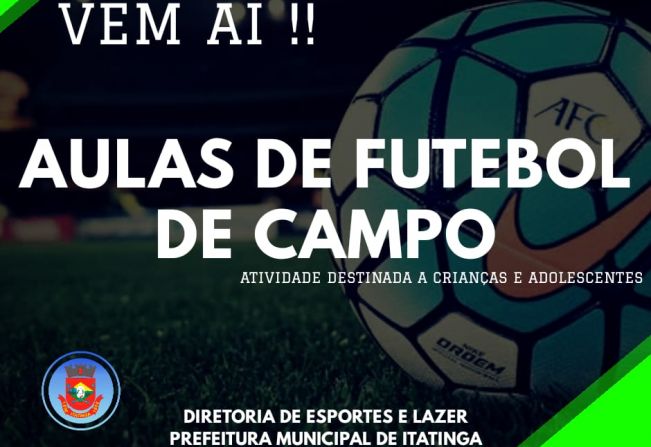 Aula de Futebol de Campo