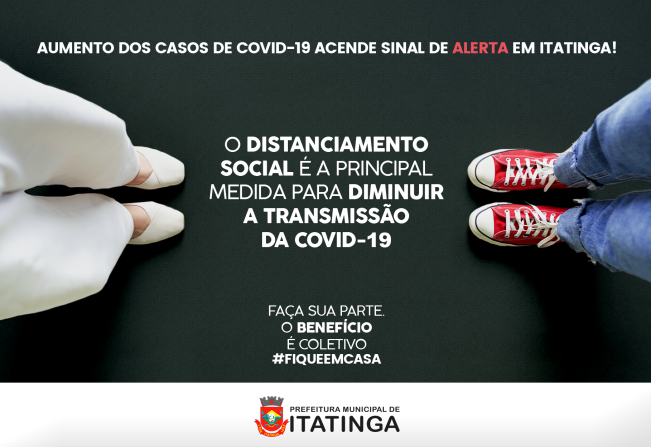 AUMENTO DOS CASOS DE COVID-19 EM ITATINGA! 