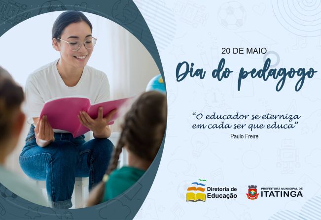 Dia do Pedagogo – 20 de maio