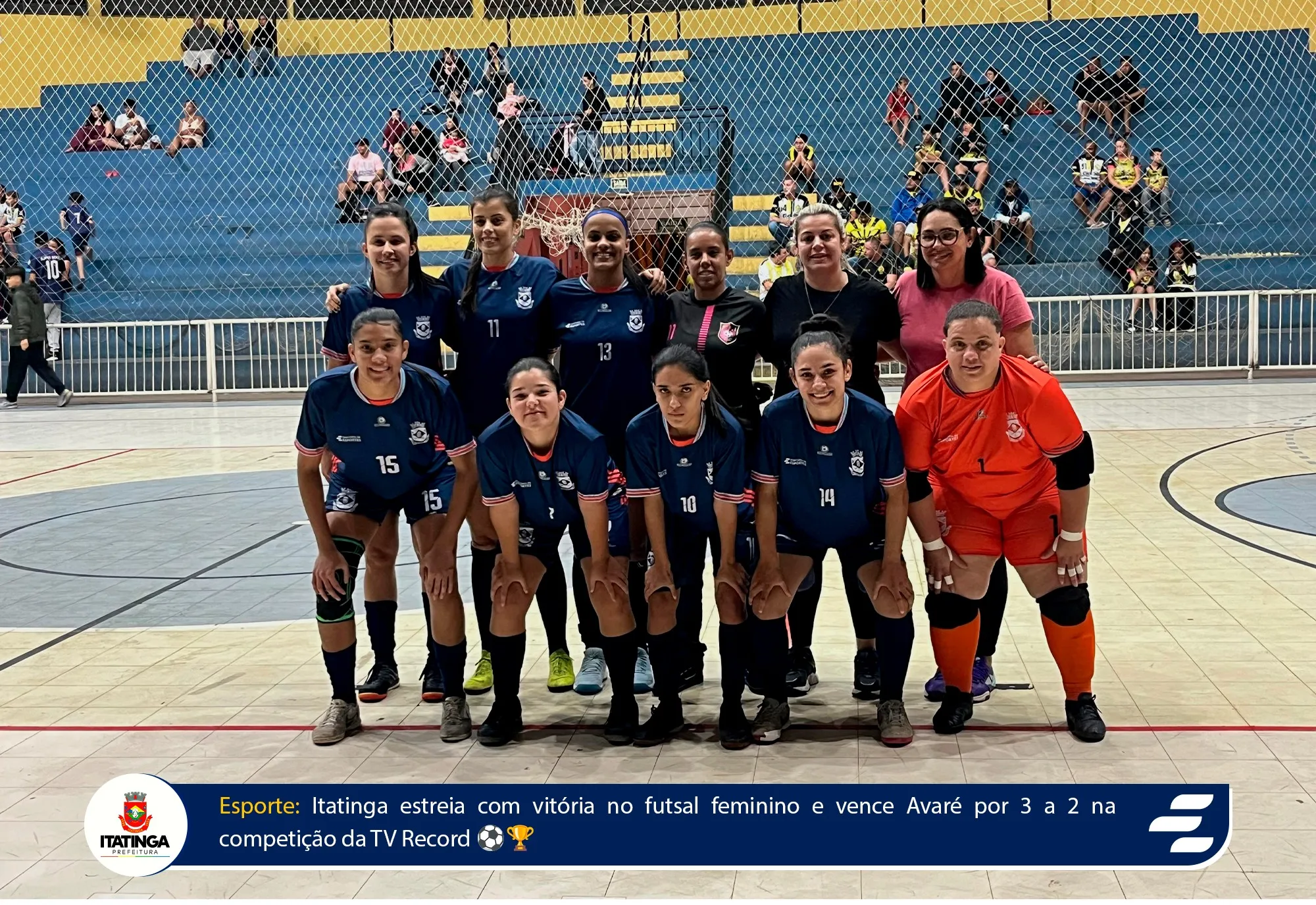 Vitória na estreia!