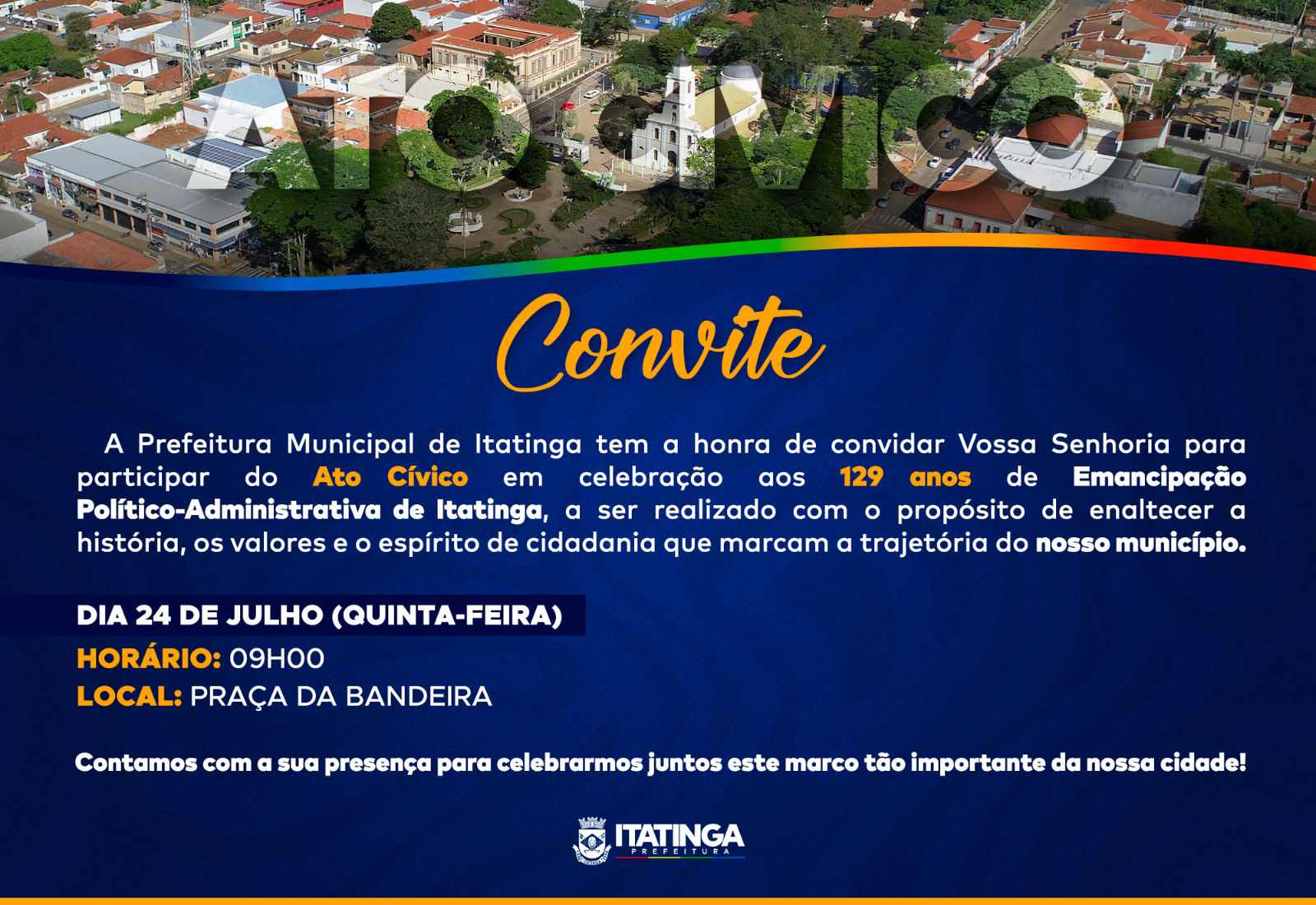 CONVITE ESPECIAL