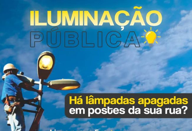 ILUMINAÇÃO PÚBLICA!