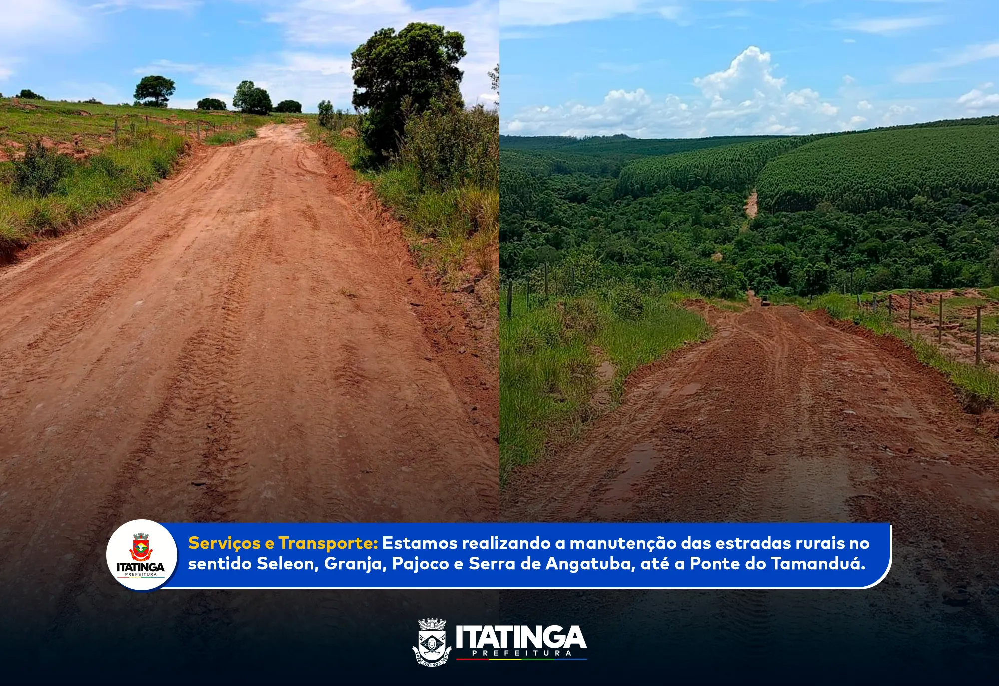 Manutenção das Estradas Rurais