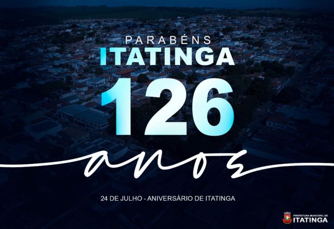 Parabéns Itatinga pelos seus 126 anos de história!!