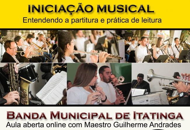 VEM AI A 2° AULA ABERTA DA BANDA MUNICIPAL 