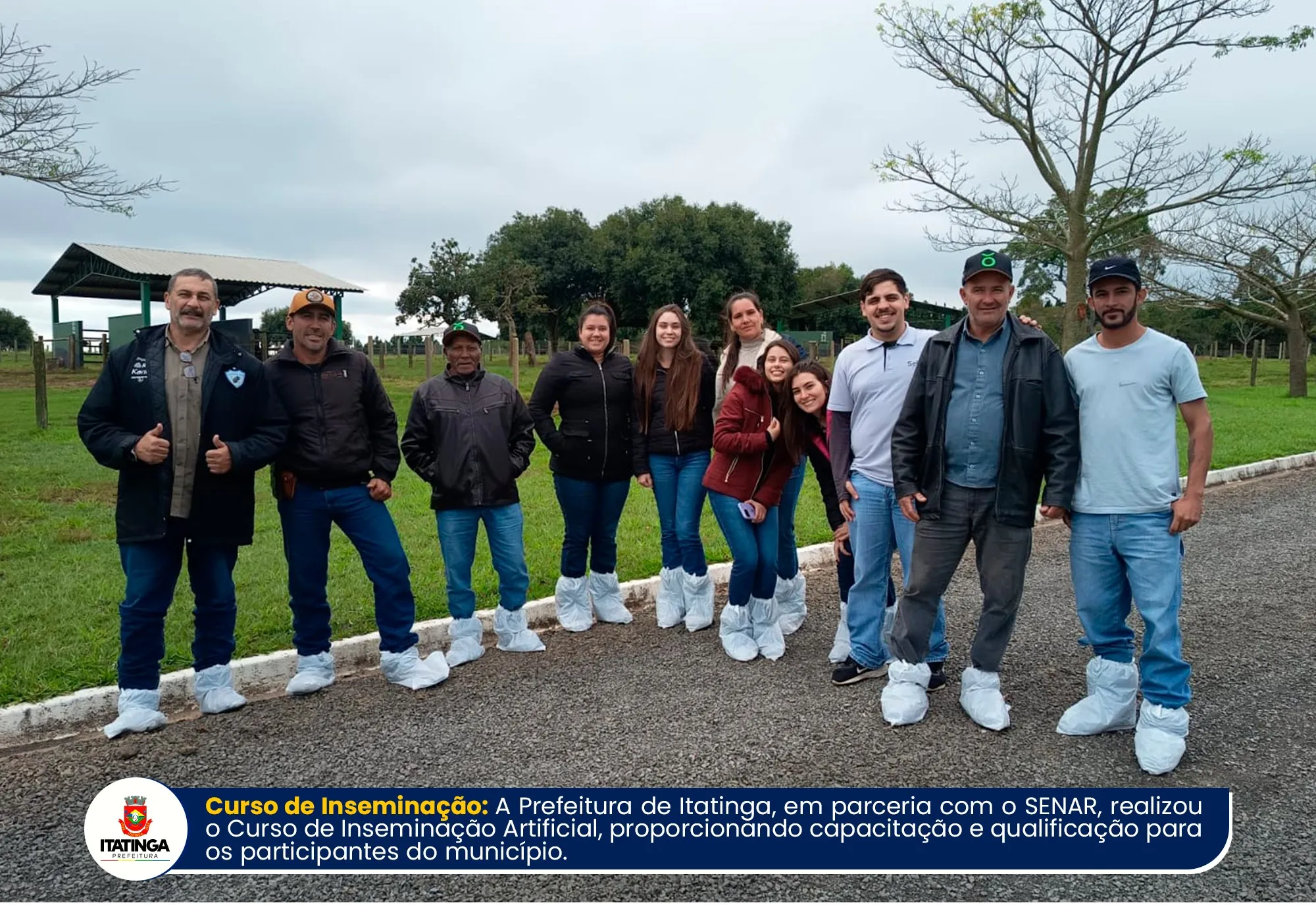 Curso de Inseminação Artificial é realizado em Itatinga